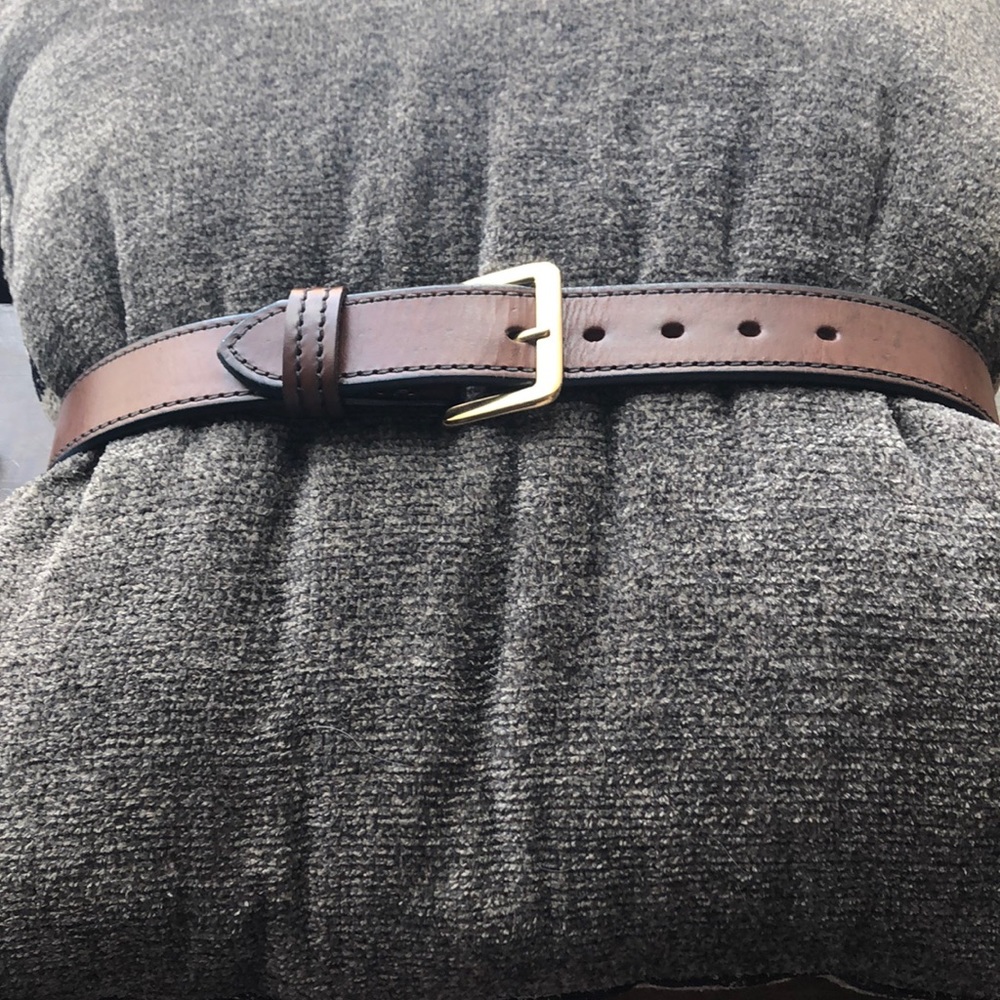 Gunners Alley gunner leather belt. Size 34